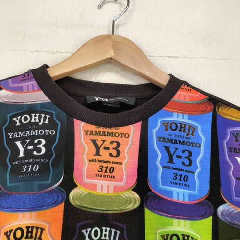 ワイスリー Y-3 フロントデザインクルーネックTシャツ メンズ  XS